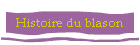 Histoire du blason