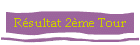 Rsultat 2me Tour